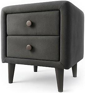 Noptiera MatroLuxe Bella Gri inchis