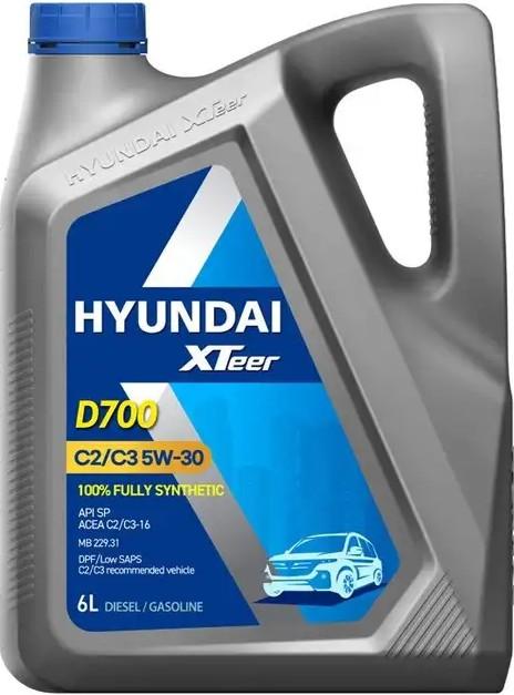 Ulei motor HYUNDAI XTR-Hyundai D700 С2/C3 5W30 6L