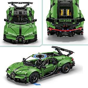 Constructor LEGO Technic Hipermașina verde Bugatti Chiron Pur Sport