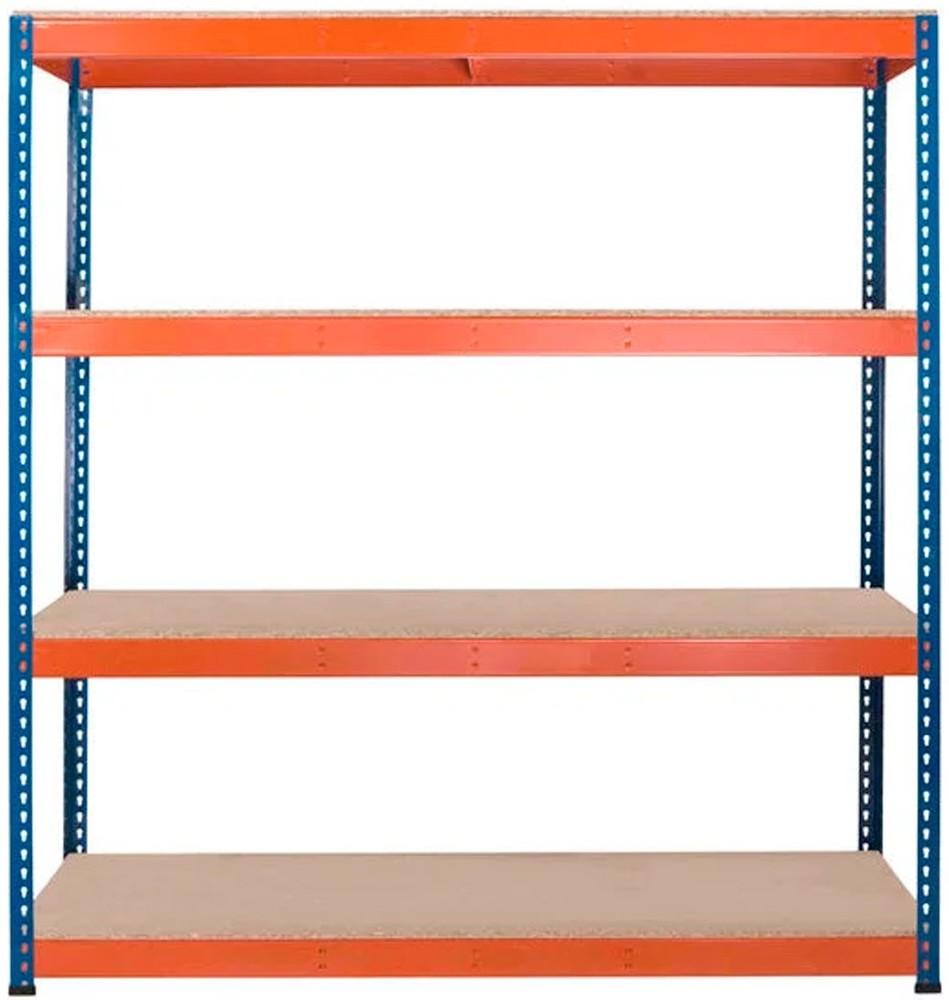 Rafturi pentru depozitare Waltz 1200/500/1780 ORANGE-BLUE