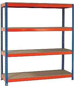 Rafturi pentru depozitare Waltz 1600/600/1830 ORANGE-BLUE