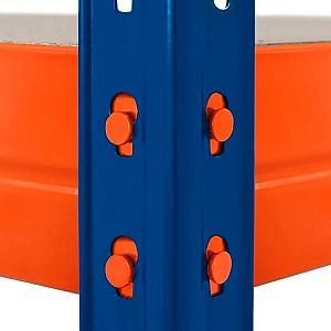 Rafturi pentru depozitare Waltz 1600/600/1830 ORANGE-BLUE