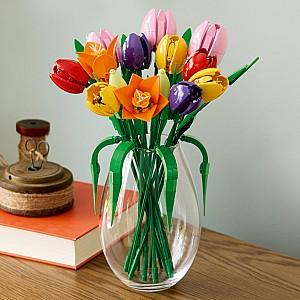 Constructor LEGO Botanicals Buchet de lalele