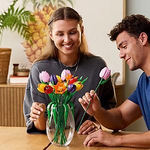 Constructor LEGO Botanicals Buchet de lalele