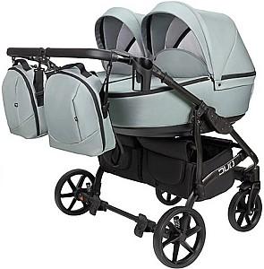 Carucior pentru gemeni Angelina Tvigo-Duo Blue Smoke