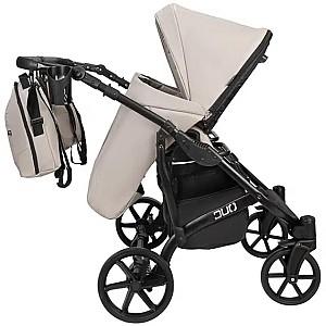 Carucior pentru gemeni Angelina Tvigo-Duo Blue Smoke