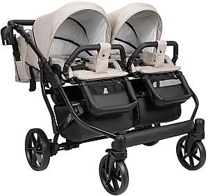 Carucior pentru gemeni Angelina Tvigo-Duo Blue Smoke