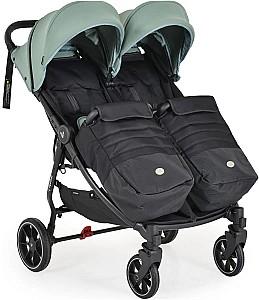 Carucior pentru gemeni Moni 2Gether Iceberg Green