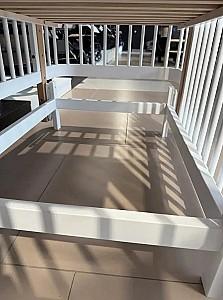 Patut copii Kuzea Elza 2 White Grey