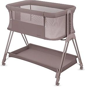 Patut copii Lionelo Luna Beige Taupe
