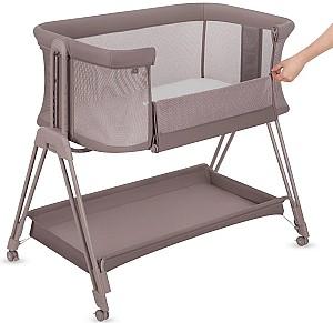 Patut copii Lionelo Luna Beige Taupe