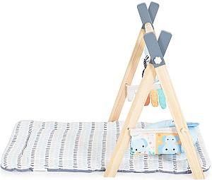 Covoras de joaca copii Moni Sahara Blue