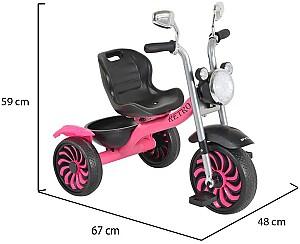 Tricicleta copii Moni Retro Pink