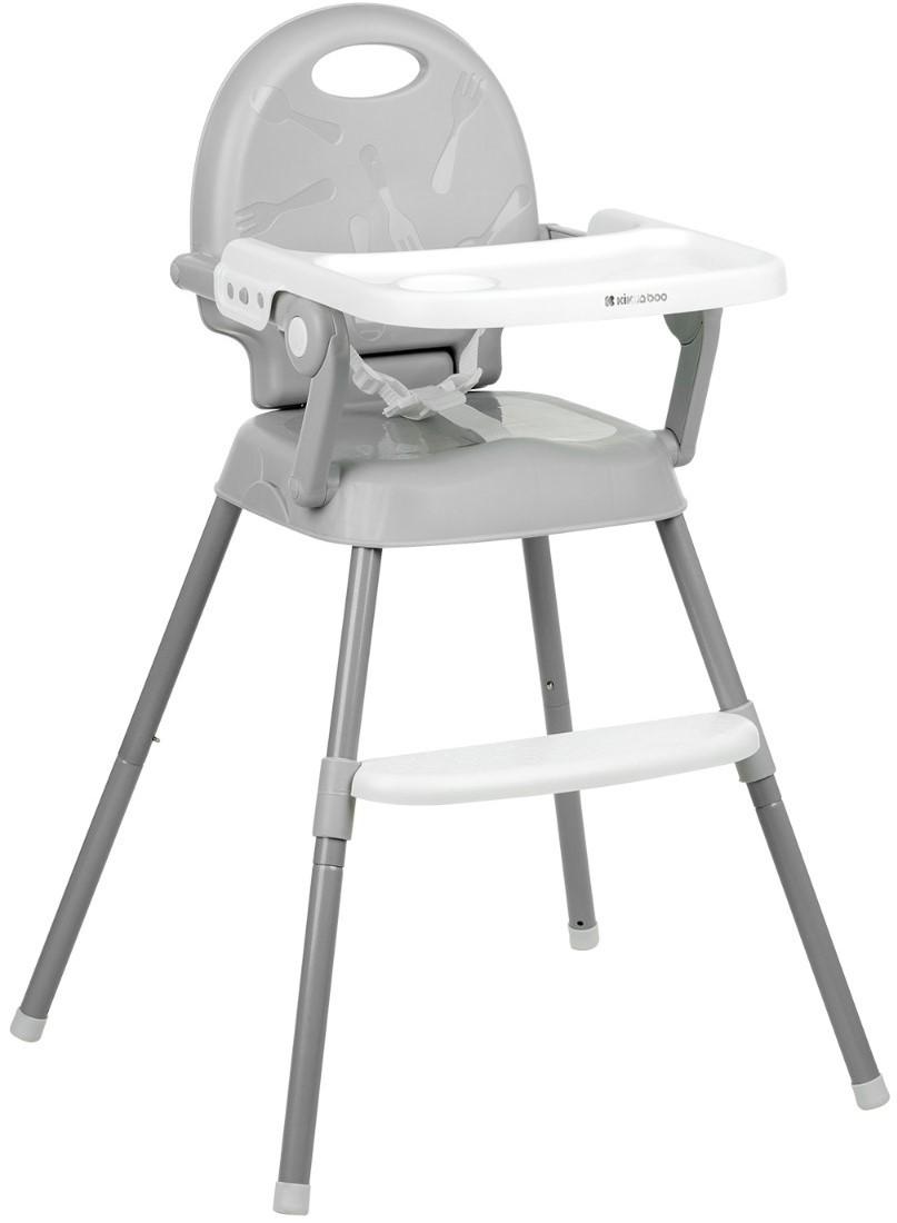 Scaun de masa simplu Kikka Boo Spoony Grey