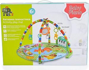 Covoras de joaca copii Moni Baby Piano Boy Blue