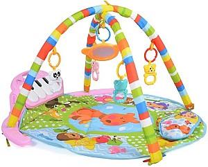 Covoras de joaca copii Moni Baby Piano Girl Pink