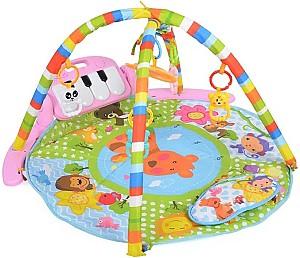 Covoras de joaca copii Moni Baby Piano Girl Pink