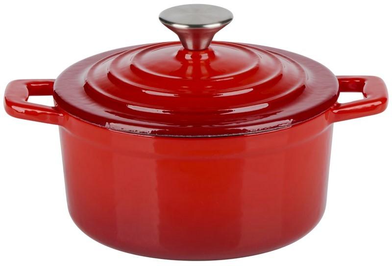 Cratita Alpina Cast Iron Red