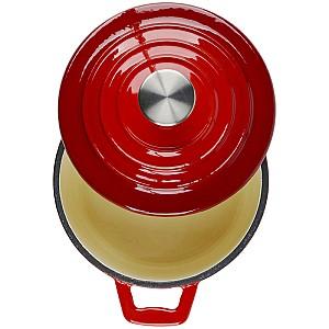Cratita Alpina Cast Iron Red