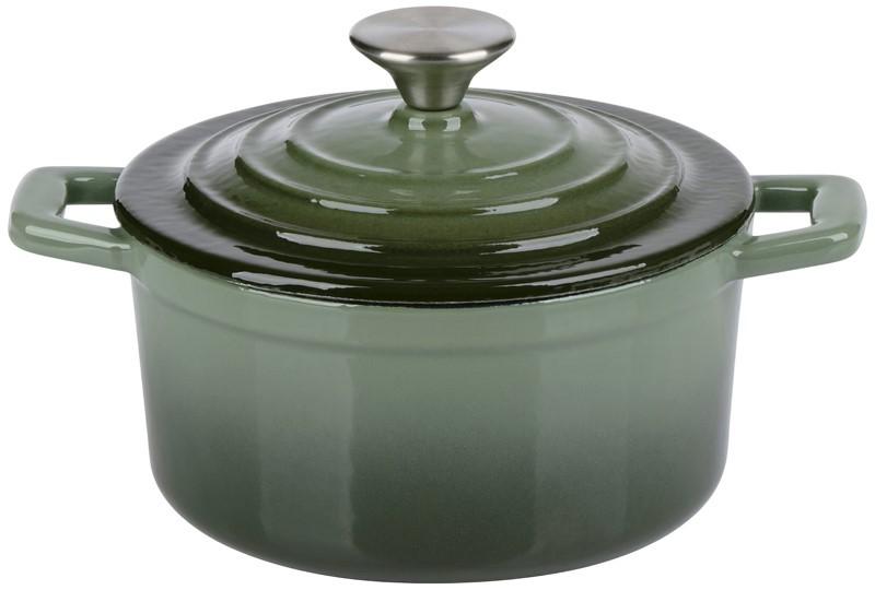 Cratita Alpina Cast Iron Green