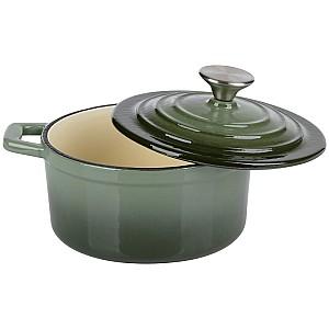 Cratita Alpina Cast Iron Green