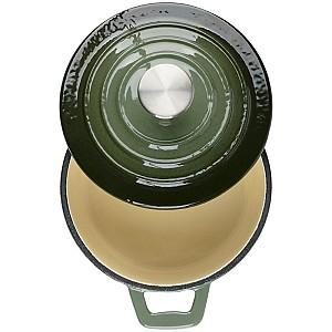 Cratita Alpina Cast Iron Green