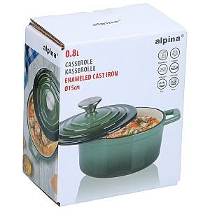 Cratita Alpina Cast Iron Green