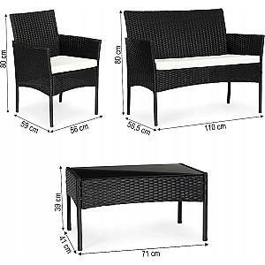 Set mobila de gradina FUNFIT Garden Set (4472)