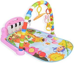 Covoras de joaca copii Moni Fitness Girl Pink