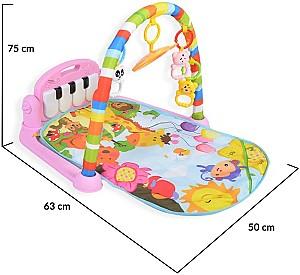 Covoras de joaca copii Moni Fitness Girl Pink
