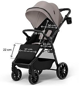 Carucior de plimbare KinderKraft Grande 2 Sand Beige (KSGRAN02BEG0000)