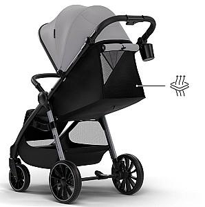 Carucior de plimbare KinderKraft Grande 2 Moonlight Grey (KSGRAN02GRY0000)