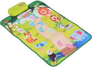 Covoras de joaca copii Moni Animal Multicolor