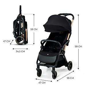 Carucior de plimbare KinderKraft Apino Raven Black (KSAPIN00BLK0000)
