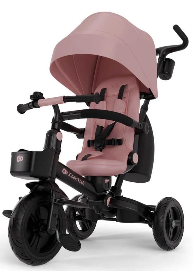 Tricicleta copii KinderKraft Aveo 2 Plus Pink (KRAVEO02PNK0000)
