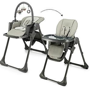 Scaun reglabil pe inaltime de masa KinderKraft Tummie Grey (KHTUMM00GRY0000)