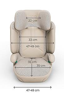 Scaun auto copii KinderKraft Xpand 2 Pro i-Size Beige (KCXPPR02BEG0000)