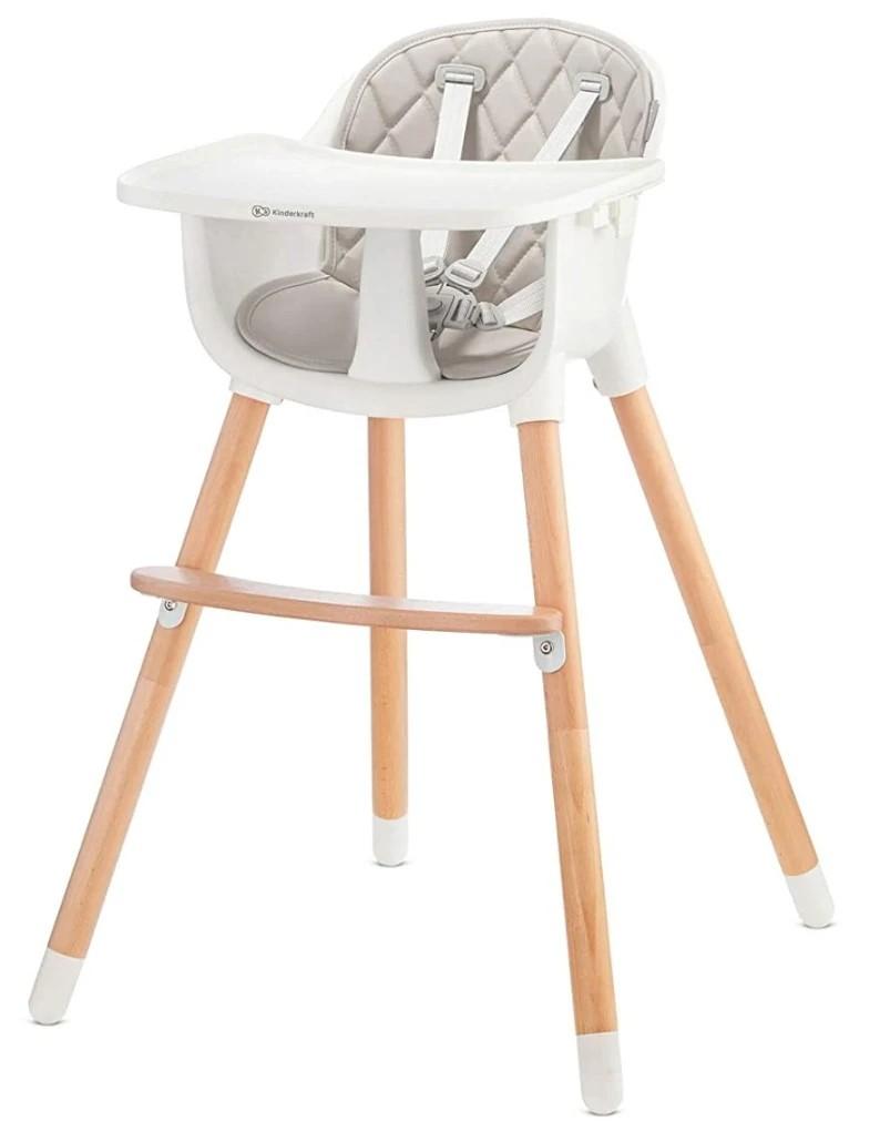 Scaun de masa simplu KinderKraft Sienna Gray (KKKSIENGRY0000)