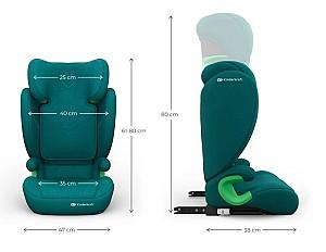 Scaun auto copii KinderKraft Junior Fix 2 i-Size Green (KCJUFI20GREPL0N)