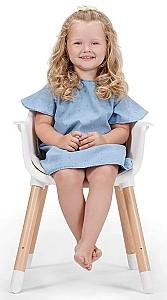 Scaun de masa simplu KinderKraft Sienna Gray (KKKSIENGRY0000)