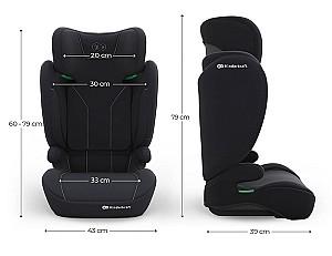Scaun auto copii KinderKraft I-Spark 2 Plus i-Size Black (KCISPA02BLKPL00)