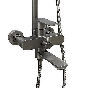 Set de duș Mat|eco Vocal Dark grey