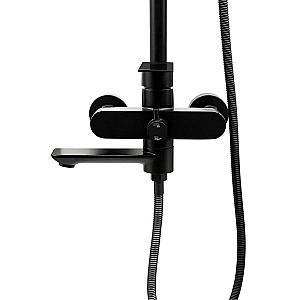 Set de duș Mat|eco Vocal Black