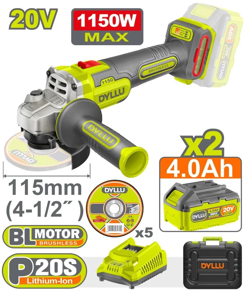 Polizor unghiular DYLLU DTLAPB522