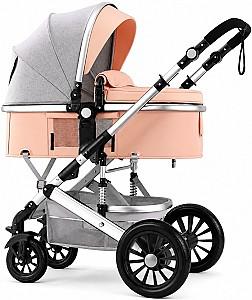 Carucior 2 in 1 4Play AT81 Peach Grey