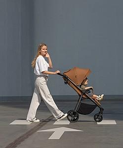 Carucior de plimbare Carrello BRAVO PU CRL-8512/1 TIGER ORANGE