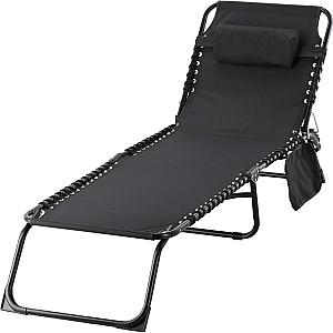 Sezlong GardenLine LEZ2777 Black