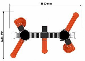 Complex de joacă PlayPark YN-305-2