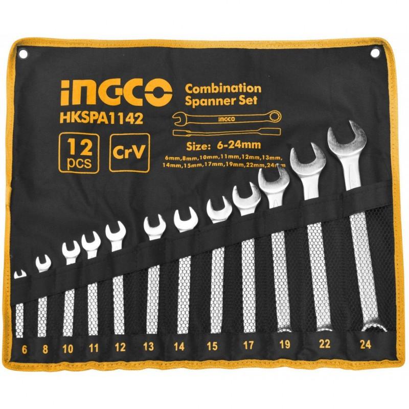 Set de chei INGCO HKSPA1142 (12 buc)