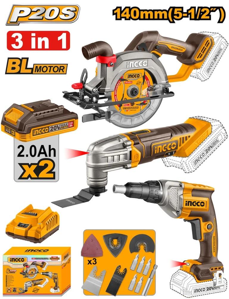 Set de scule electrice INGCO COSLI250382